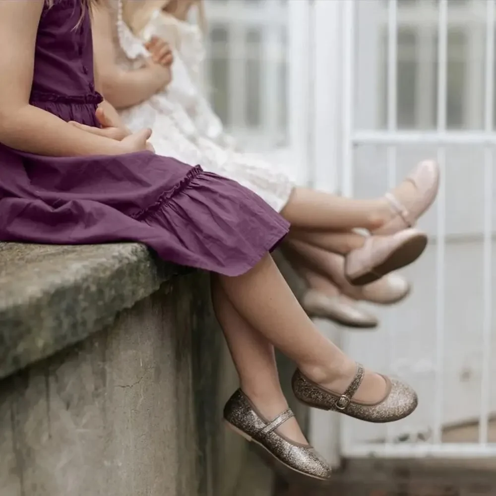Jamie Kay Golden Meadow Wanderings shimmering heirloom ballet flats 12.5